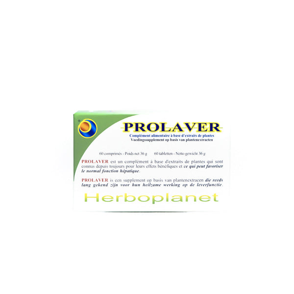 Prolaver Herboplanet - bevordert normale leverfunctie