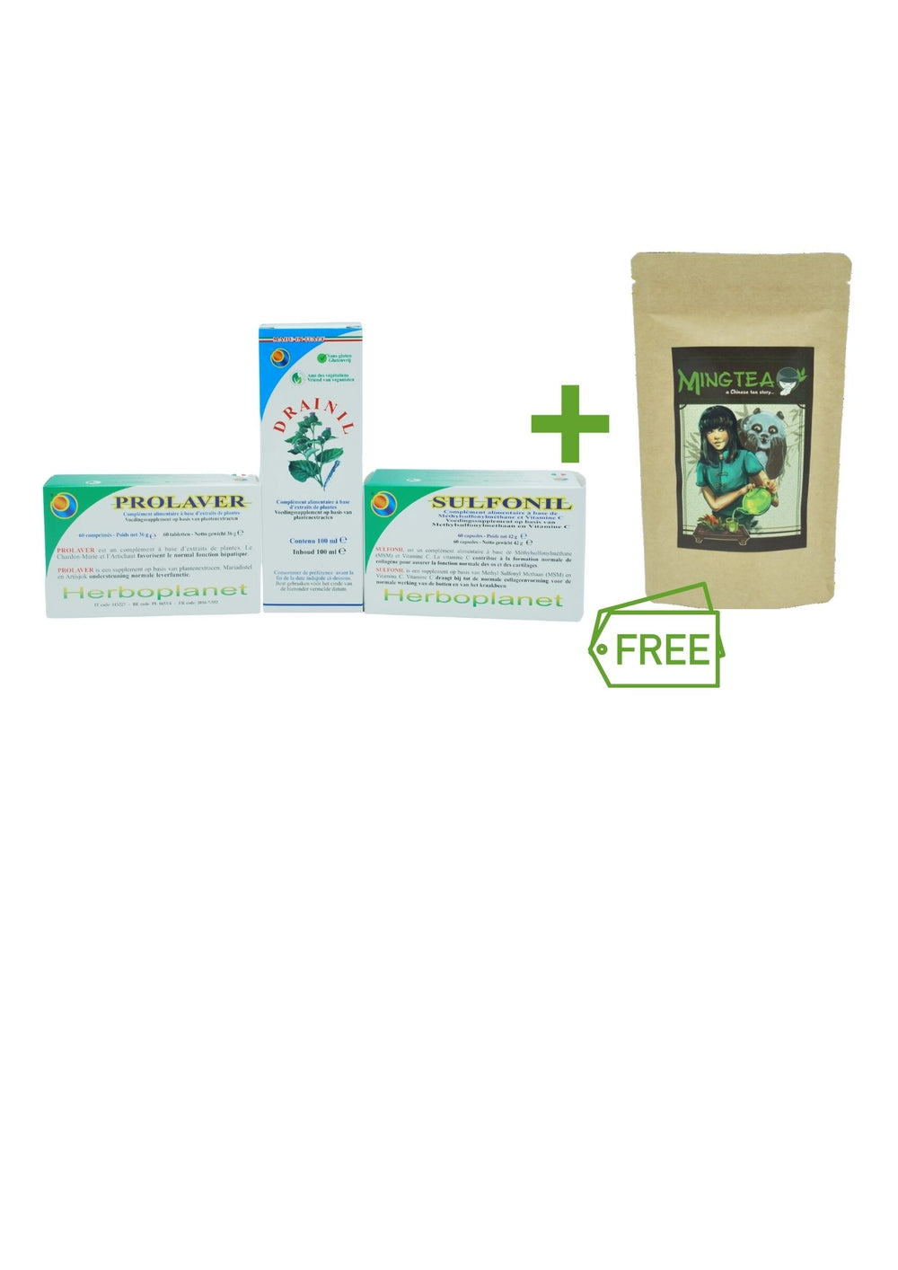 Pakket Detox  + GRATIS Bio thee als geschenk